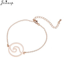 Load image into Gallery viewer, Jisensp Stainless Steel Mickey Bracelets for Women Everyday Jewelry World Map Charm Bracelet Heart Bracelet Femme Wedding Gift