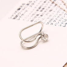 Load image into Gallery viewer, SHUANGR fashion 1 pair 5 style Punk Rock Ear Clip Cuff Wrap Earrings No piercing-Clip Hollow Out U Pattern Statement jewelry