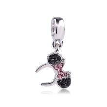 Load image into Gallery viewer, New Original Free Shipping Sliver Bead Mickey Fairytale Dumbo Love Charm Fit Pandora Bracelet Necklace DIY Women Jewelry Gift