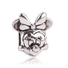 Load image into Gallery viewer, New Original Free Shipping Sliver Bead Mickey Fairytale Dumbo Love Charm Fit Pandora Bracelet Necklace DIY Women Jewelry Gift