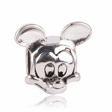 Load image into Gallery viewer, New Original Free Shipping Sliver Bead Mickey Fairytale Dumbo Love Charm Fit Pandora Bracelet Necklace DIY Women Jewelry Gift