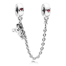 Load image into Gallery viewer, New Original Free Shipping Sliver Bead Mickey Fairytale Dumbo Love Charm Fit Pandora Bracelet Necklace DIY Women Jewelry Gift