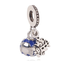Load image into Gallery viewer, New Original Free Shipping Sliver Bead Mickey Fairytale Dumbo Love Charm Fit Pandora Bracelet Necklace DIY Women Jewelry Gift