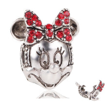 Load image into Gallery viewer, New Original Free Shipping Sliver Bead Mickey Fairytale Dumbo Love Charm Fit Pandora Bracelet Necklace DIY Women Jewelry Gift