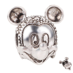 New Original Free Shipping Sliver Bead Mickey Fairytale Dumbo Love Charm Fit Pandora Bracelet Necklace DIY Women Jewelry Gift