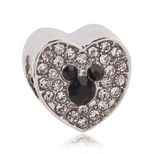 Load image into Gallery viewer, New Original Free Shipping Sliver Bead Mickey Fairytale Dumbo Love Charm Fit Pandora Bracelet Necklace DIY Women Jewelry Gift