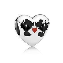 Load image into Gallery viewer, New Original Free Shipping Sliver Bead Mickey Fairytale Dumbo Love Charm Fit Pandora Bracelet Necklace DIY Women Jewelry Gift