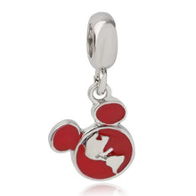 Load image into Gallery viewer, New Original Free Shipping Sliver Bead Mickey Fairytale Dumbo Love Charm Fit Pandora Bracelet Necklace DIY Women Jewelry Gift