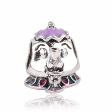 Load image into Gallery viewer, New Original Free Shipping Sliver Bead Mickey Fairytale Dumbo Love Charm Fit Pandora Bracelet Necklace DIY Women Jewelry Gift