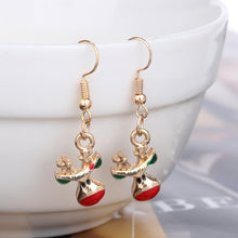 Load image into Gallery viewer, XEDZ New Christmas earrings pendant Christmas tree snowflake antelope Santa Claus boots earrings jewelry accessories