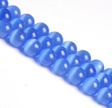 Load image into Gallery viewer, Hot 4mm  50pcs Glass Beads Cat Eye Beads Round Spacer Beads Jewelry Accessories For Beads Jewelry Making Bracelet Necklaces DIY