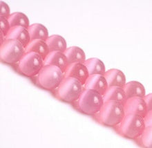 Load image into Gallery viewer, Hot 4mm  50pcs Glass Beads Cat Eye Beads Round Spacer Beads Jewelry Accessories For Beads Jewelry Making Bracelet Necklaces DIY