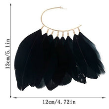 Load image into Gallery viewer, 1PC Steampunk Wrap Clip On Ear Cuff Crystal Feather Wing Earrings Bow Tie Ear Clip Helix Cartilage boucle d&#39;oreille clip