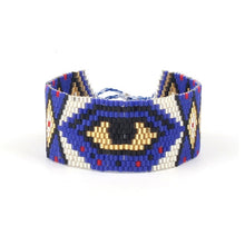 Load image into Gallery viewer, SHINUSBOHO 5X Punk Miyuki Charm Friendship Bracelets Bangles Gothic Rock Gold Rivets Men Jewelry Statement Bracelets for Women