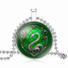 Load image into Gallery viewer, fashion Harri Potter Hermione Hedwig Magic Wand Time Turner Hourglas harry Golden Snitch Deathly Hallows Pendant Toy Necklace