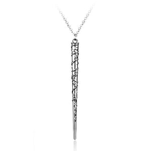 fashion Harri Potter Hermione Hedwig Magic Wand Time Turner Hourglas harry Golden Snitch Deathly Hallows Pendant Toy Necklace