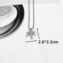 Load image into Gallery viewer, stainless steel beads chains cute rabbit Alien leaf dollars angel necklaces men punk vintage bear necklace women unisex gifts
