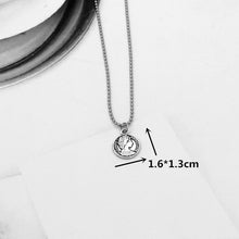 Load image into Gallery viewer, stainless steel beads chains cute rabbit Alien leaf dollars angel necklaces men punk vintage bear necklace women unisex gifts