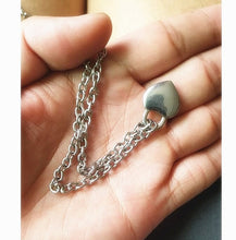 Load image into Gallery viewer, ( color do not fade ) Women Jewelry stainless steel Padlock Necklace punk hiphop rock lock men Necklace Friendship gifts di067