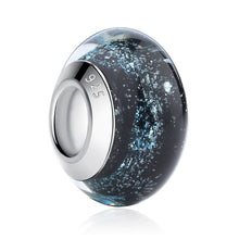 Load image into Gallery viewer, BAMOER 1 pc Hotsale Silver Color Black European Murano Glass Beads fit Bracelet &amp; Necklace Fashion Jewelry Wholesale PA6369