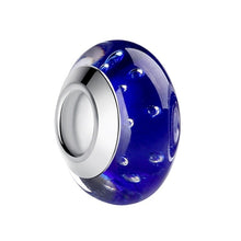 Load image into Gallery viewer, BAMOER 1 pc Hotsale Silver Color Black European Murano Glass Beads fit Bracelet &amp; Necklace Fashion Jewelry Wholesale PA6369