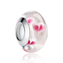 Load image into Gallery viewer, 1 PC BAMOER Wholesale Silver Color Luminous European Brown Murano Glass Beads fit Bracelet Women Fashion Jewelry PA6366
