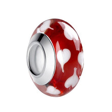 Load image into Gallery viewer, 1 PC BAMOER Wholesale Silver Color Luminous European Brown Murano Glass Beads fit Bracelet Women Fashion Jewelry PA6366