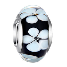 Load image into Gallery viewer, 1 PC BAMOER Wholesale Silver Color Luminous European Brown Murano Glass Beads fit Bracelet Women Fashion Jewelry PA6366
