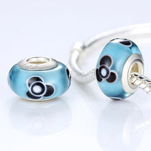 Load image into Gallery viewer, BAMOER Fashion DIY Beads Brown Round Shape Murano Glass Beads fit Bracelet Women Beads &amp; Jewelry Makings PA6366