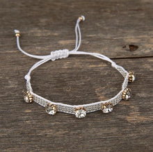 Load image into Gallery viewer, SHINUSBOHO 5X Punk Miyuki Charm Friendship Bracelets Bangles Gothic Rock Gold Rivets Men Jewelry Statement Bracelets for Women