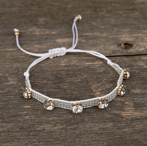 SHINUSBOHO 5X Punk Miyuki Charm Friendship Bracelets Bangles Gothic Rock Gold Rivets Men Jewelry Statement Bracelets for Women