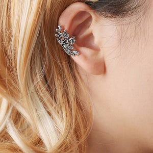 1PC Steampunk Wrap Clip On Ear Cuff Crystal Feather Wing Earrings Bow Tie Ear Clip Helix Cartilage boucle d'oreille clip