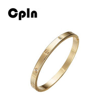 Load image into Gallery viewer, Cpln new creative fashion gold/silver alloy bracelets for women simple trend wild jewelry bracelet