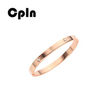 Load image into Gallery viewer, Cpln new creative fashion gold/silver alloy bracelets for women simple trend wild jewelry bracelet