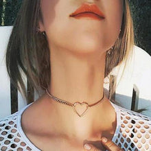 Load image into Gallery viewer, New Fashion Steampunk Dainty Circle Collier Jewelry Round Minimalist Chain Pendant Necklace For Women Jewelry Gift Cheap Collar