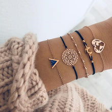 Load image into Gallery viewer, Boho Charm Bracelets &amp; Bangles Set For Women Vintage Beaded Bracelet Fashion Multilayer Pulseras Accessories Mujer 2019 Bijoux