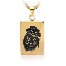 Load image into Gallery viewer, Puzzle Jewelry Couple Collares Anatomical Heart Necklace Women Valentine Day Gift Stainless Steel Chain Pendant Collares 2019
