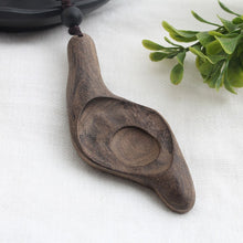 Load image into Gallery viewer, SEDmart Vintage Sandalwood Natural Stone Pendant Necklace for Women and Girls Long Sweater Chain Adjustable Jewelry GiftSouvenir