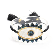 Load image into Gallery viewer, SHINUSBOHO 5X Punk Miyuki Charm Friendship Bracelets Bangles Gothic Rock Gold Rivets Men Jewelry Statement Bracelets for Women