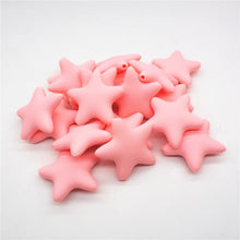 Load image into Gallery viewer, Chengkai 10pcs Silicone Teether Beads DIY Unicorn Star Penguin Flower Koala Flamingo Baby Teething Sensory Jewelry Cartoon Beads