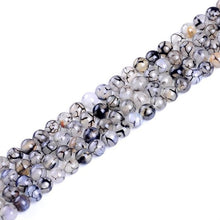 Load image into Gallery viewer, Natural Gem Tiger Eye Amethysts Lapis Round Loose Strand Stone Beads for DIY Necklace Bracelet Jewelry Making Pick Size 4-12mm