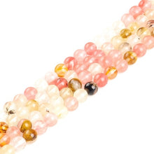 Load image into Gallery viewer, Natural Gem Tiger Eye Amethysts Lapis Round Loose Strand Stone Beads for DIY Necklace Bracelet Jewelry Making Pick Size 4-12mm