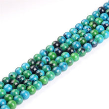 Load image into Gallery viewer, Natural Gem Tiger Eye Amethysts Lapis Round Loose Strand Stone Beads for DIY Necklace Bracelet Jewelry Making Pick Size 4-12mm