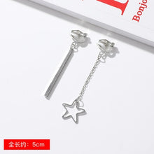 Load image into Gallery viewer, JIOFREE New Korean geometric Long Clip on Earrings Without Piercing For Women OL Style sweet Party Jewelry Gift