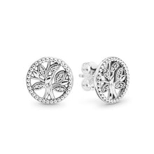 Load image into Gallery viewer, 9 Style Women Ear Studs Vintage Allure Radiant Clover Luminous Ice Crystal High Quality Earring With Women Wedding Jewelry