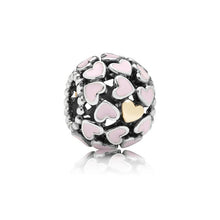 Load image into Gallery viewer, Hot Sale Silver Beads Love Heart Fall In Love Bead For 925 Original Pandora Charm Bracelets &amp; Bangles Jewelry