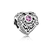 Load image into Gallery viewer, Hot Sale Silver Beads Love Heart Fall In Love Bead For 925 Original Pandora Charm Bracelets &amp; Bangles Jewelry