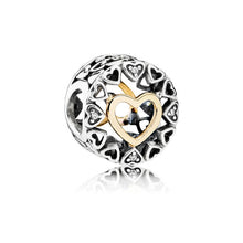 Load image into Gallery viewer, Hot Sale Silver Beads Love Heart Fall In Love Bead For 925 Original Pandora Charm Bracelets &amp; Bangles Jewelry