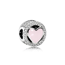 Load image into Gallery viewer, Hot Sale Silver Beads Love Heart Fall In Love Bead For 925 Original Pandora Charm Bracelets &amp; Bangles Jewelry