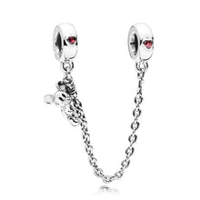 Load image into Gallery viewer, BAOPON 2Pcs/lot Cartoon Mickey Minnie Beads Fits Pandora Bracelet Necklace DIY Making Charms Bracelet For Women Jewelry Gifts